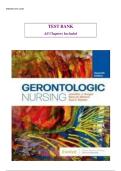 Test Bank For Gerontologic Nursing&comma; By &colon;Sue E&period; Meiner Jennifer J&period; Yeager 7th Edition&vert;&vert;ISBN&colon;9780323875202