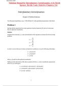 Solution Manual for Interplanetary Astrodynamics Primera edition by David B&period; Spencer&vert;&vert;ISBN&colon;9780367759704