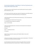All ISSA Corrective Exercise Specialist Exam Questions - Quiz 1-10 Revision Material All Exam Prep Questions and Answers With Verified Solutions 2025