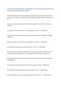 ISSA Corrective Exercise Specialist - Quiz 5 Revision Material All Exam Prep Questions and Answers With Verified Solutions 2025