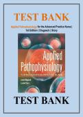 Applied Pathophysiology for the Advanced Practice Nurse &lpar;1st Edition&rpar; by Lucie Dlugosch and Linda Story &ndash; Comprehensive Test Bank with Practice Questions and Detailed Answers
