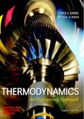 SOLUTION MANUAL FOR  Thermodynamics&colon; An Engineering Approach 10th Edition by Yunus A&period; Cengel&comma; Michael A&period; Boles latest edition
