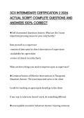 3CX INTERMEDIATE CERTIFICATION 2 2026 ACTUAL SCRIPT COMPLETE QUESTIONS AND ANSWERS 100&percnt; CORRECT