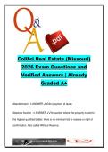 COLIBRI REAL ESTATE EXAM COMPLETE PACKAGE DEAL
