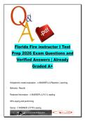 Florida Fire Instructor I Exam Prep 2026 &lpar;300&plus; Questions&rpar; &ndash; NFPA 1041&comma; Adult Learning&comma; Instructional Methods & Training Evaluation
