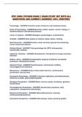 &lpar;PSY 2000&rpar; PSY2000 EXAM 1  STUDY SET WITH ALL QUESTIONS AND CORRECT ANSWERS 100&percnt; VERIFIED&excl;&excl;