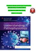 Test Bank for Huether and McCance's Understanding  Pathophysiology&comma; Canadian Edition&comma;   2nd Edition by Kelly Power-Kean&comma;   Chapter 1 - 42 complete 