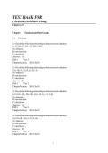 Test Bank for Precalculus&comma; 4th Edition by Cynthia Y&period; Young