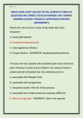 ABSITE EXAM LATEST 2026-2027 ACTUAL EXAM WITH COMPLETE  QUESTIONS AND CORRECT DETAILED ANSWERS &lpar;100&percnt; VERIFIED  ANSWERS&rpar; &vert;ALREADY GRADED A&plus;&vert; &vert;&vert;PROFESSOR VERIFIED&vert;&vert;  &vert;&vert;BRANDNEW&excl;&excl;&excl;&vert;&vert;
