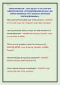 ABSITE TRAUMA EXAM LATEST 2026-2027 ACTUAL EXAM WITH  COMPLETE QUESTIONS AND CORRECT DETAILED ANSWERS &lpar;100&percnt;  VERIFIED ANSWERS&rpar; &vert;ALREADY GRADED A&plus;&vert; &vert;&vert;PROFESSOR  VERIFIED&vert;&vert; &vert;&vert;BRANDNEW&excl;&excl;&excl;&vert;&vert;
