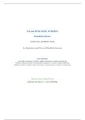 NR 328 Pediatric Nursing Examination 1 2026&sol;2027 &ndash; 60 Verified Questions and Correct Detailed Answers &vert; A&plus; Graded