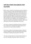 AHIP FINAL REVIEW 2026 BUNDLED STUDY SOLUTIONS