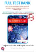 Pathophysiology 7th Edition by Banasik &ndash; Comprehensive Study Notes and Exam Preparation Material