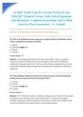 Az ROC Trade Exam B-3 License Actual Exam 2026&sol;2027 Updated Version &vert; Fully Solved Questions with Rationales &vert; Complete Questions and Verified Answers &vert; Pass Guaranteed - A&plus; Graded