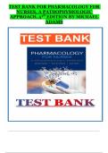 Pharmacology for Nurses&colon; A Pathophysiologic Approach 5th Edition by Michael Adams &ndash; Test Bank Practice Questions and Answers