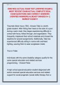 D096 WGU ACTUAL EXAM TEST &vert;&vert;VERIFIED EXAM&excl;&excl;&vert;&vert;  MOST RECENT EXAM ACTUAL COMPLETE REAL  EXAM QUESTIONS AND CORRECT ANSWERS  &lpar;VERIFIED ANSWERS&rpar; ALREADY GRADED A&plus; &vert;&vert;  NEWEST EXAM&excl;&excl;&excl;&excl; 