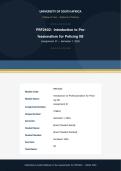 PRF2602 Assignment 1 &lpar;278678&rpar; Semester 1 2026 Due 26 March 2026