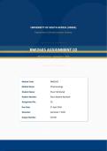 BMI2605 Assignment 2 2026 &lpar;257221&rpar; Semester 1 Due April 2026