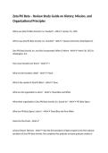 Zeta Phi Beta &ndash; Review Study Guide on History&comma; Mission&comma; and Organizational Principles