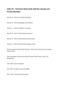 Delta Chi &ndash; Final Exam Study Guide with Key Concepts and Practice Questions