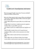 Crossfit Level 1 Exam Questions And Answers