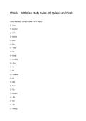 Phikeia &ndash; Initiation Study Guide &lpar;All Quizzes and Final&rpar;