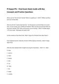 Pi Kappa Phi &ndash; Final Exam Study Guide with Key Concepts and Practice Questions