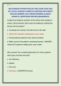 HESI ADVANCED PATHOPHYSIOLOGY FINAL EXAM LATEST 2026 2027 ACTUAL EXAM WITH COMPLETE QUESTIONS AND CORRECT  DETAILED ANSWERS &lpar;100&percnt; VERIFIED ANSWERS&rpar; &vert;ALREADY  GRADED A&plus;&vert; &vert;&vert;PROFESSOR VERIFIED&vert;&vert; &vert;&vert;BRANDNEW&excl;&excl;&excl;&vert;&vert;