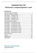 complete toe samenvatting&comma; hoorcolleges - literatuur - begrippenlijst - grasple