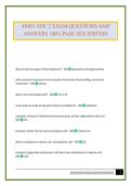 4N051 EOC 2 EXAM QUESTIONS AND ANSWERS 100&percnt; PASS 2026 EDITION