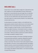 Task 1&vert;WGU D842&vert; Complete Updated A&plus; Score Guide Solution