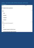 Chi Psi &ndash; Test Study Guide with Key Concepts and Practice Questions