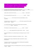 UNE Pathophysiology Final Exam&comma; Questions with Guaranteed Pass Solutions 2025-2026 Updated&period;
