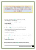 TXST DR&period; VARGAS BIO 1321 - EXAM 2 QUESTIONS AND ANSWERS 100&percnt; PASS 2026 EDITION