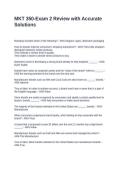 MKT 350-Exam 2 Review with Accurate Solutions