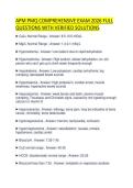 APM PMQ COMPREHENSIVE EXAM 2026 FULL QUESTIONS WITH VERIFIED SOLUTIONS