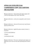 APPIAN LEAD DEVELOPER EXAM COMPREHENSIVE SCRIPT 2026 QUESTIONS AND SOLUTIONS
