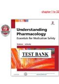 Understanding Pharmacology&colon; Essentials for Medication Safety 2nd Edition &lpar;PDF&rpar; &ndash; Workman &ndash; Test Bank &lpar;Chapters 1&ndash;32&rpar;