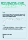 C839v5&sol;D334 Additional Practice EXAM &vert;&vert; Actual Exam  2026-2027 &vert;&vert; Most Recent Exam Actual Complete  Real Exam Questions And Correct Answers &lpar;Verified  Answers&rpar; Already Graded A&plus; &vert; Guaranteed Success&excl;&excl;  &vert; Newest Exam &vert; Just Released&excl;&excl;  