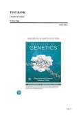 Concepts of Genetics  12th Edition by William Klug Test Bank &vert;ISBN&colon; 9780134604718&vert; Guide A&plus;