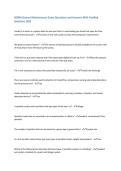 BOMA General Maintenance Exam Questions and Answers With Verified Solutions 2025&sol;2026&period; 