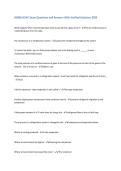 BOMA HVAC Exam Questions and Answers With Verified Solutions 2025&sol;2026&period; Exam Revision Questions And Correct Answers &vert; Graded A&plus; &vert; 2025&sol;2026&vert;