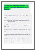 Journeyman's Exam Questions with Correct Verified Answers 2026-2027&period; Graded A