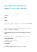 IDIS 199 Final Exam Module 4-6 Questions With Correct Answers