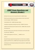 CBMT Exam Questions and Answers &lpar;Grade&plus;&rpar;