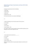 Radiation Therapy Chapter 1 Exam Questions and Answers With Verified Solutions 2025 Update&period; 