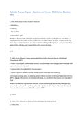 Radiation Therapy Chapter 2 Questions and Answers With Verified Solutions&period; Latest 2026 Update&period; 