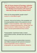   BIOL 251 Human Anatomy & Physiology I w&vert;&vert;Verified  Exam&excl;&excl;&vert;&vert;Lab Module 2 Exam Review &lpar;2026&rpar; 70&plus; Long Form Multiple Choice Questions with Answers &  Rationales &lpar;Portage Learning &vert;&vert; Newest Exam&excl;&excl;&excl; 