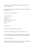 Chemistry - Electromagnetic Radiation Exam Questions and Answers With Verified Solutions 2025