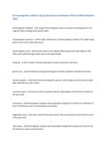 Electromagnetic Radiation Exam Questions and Answers With Verified Solutions&period; All 2026 Exam Revision Questions And Correct Answers &vert; Graded A&plus; &vert; 2025&sol;2026 Update&period; 
